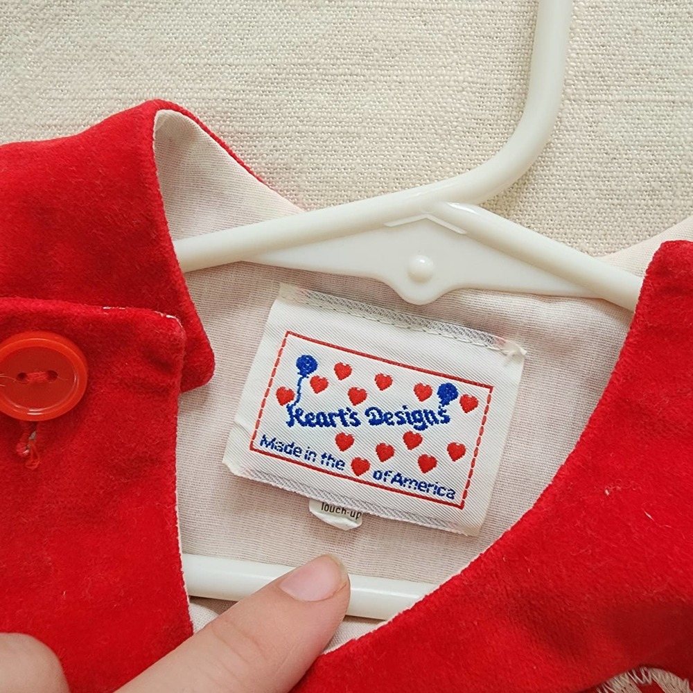 Vintage Christmas Stocking Mouse Dress 2t - Picture 5 of 7